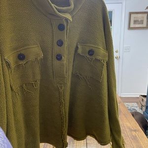 Fp distressed pullover